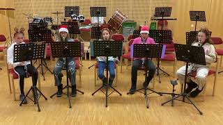 Adventkalender Musikschule Fladnitztal 17122023 Fröhliche Weihnacht Klarinettenensemble [upl. by Malina]