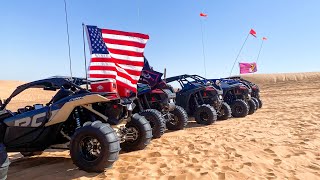 Carving Dunes UTV Invasion at Little Sahara [upl. by Ydnac]