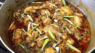 Chicken Karahi For 10 People  Chicken Karahi  How To Make Chicken Karahi English Subtitles [upl. by Banquer]