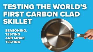 I tested the worlds first Carbon Steel Aluminum Clad Pan Full Review [upl. by Marthe]