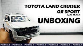 Toyota Land Cruiser GR Diecast Model Car  132 Scale  Black Mamba  Pantherlk [upl. by Vtarj]