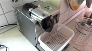 DeLonghi EN 520 Nespresso Lattissima descaling  how to [upl. by Mount]