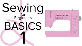 Learn to Sew Sewing for Beginners  Basic Sewing Techniques  Part 1 [upl. by Alsi]