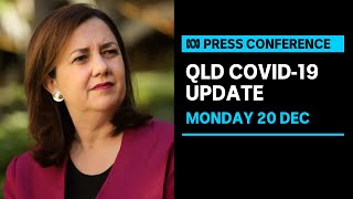 IN FULL QLD reports 59 new COVID cases  ABC News [upl. by Naffets32]