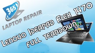 Lenovo Flex 4 Full Teardown for 14quot 1470  By 365 [upl. by Yvaht]