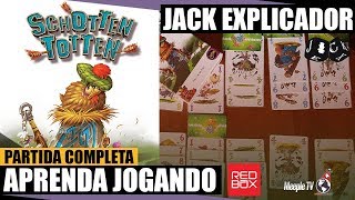 Schotten Totten  Partida Completa  Jack Explicador [upl. by Akitnahs]