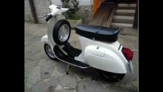 Restauro Vespa 125 primavera del 1979 a Gallarate [upl. by Htiel]