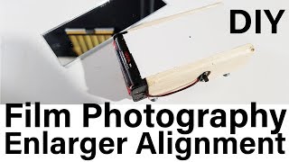 DIY Enlarger Alignment Tool for Film Photography [upl. by Reyaht]