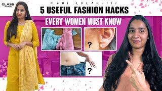 5 fashion hacks every girlwomen must know  fashion tips and tricks  clothing hacks fashionhacks [upl. by Somar5]