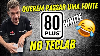 Teste da Fonte RISE MODE ZEUS 500 White [upl. by Ajnat]