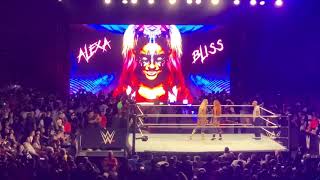 Alexa Bliss entrance WWE Supershow Hershey PA 92521 [upl. by Ecinnej]