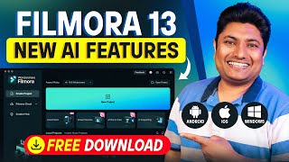 Maximizing Your YouTube Revenue with AI Video Editing  Filmora 13 with New AI Editing Features [upl. by Aerdnak]