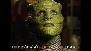 Interview with Reptilian female Lacerta With Clear Audio and Subtitles [upl. by Dorej]