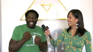 Jared Cannonier Reacts to Khamzat Chimaev vs Gilbert Burns Israel Adesanya Title Fight [upl. by Haig]