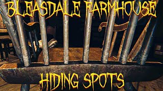 Hiding Spots on Bleasdale Farmhouse  Phasmophobia [upl. by Alli]