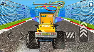 Monster Truck Mega Ramp Extreme Racing  Impossible Stunts Driving  Gadi game  Android Game Ep13 [upl. by Geldens666]