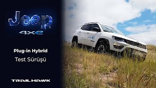 Jeep Compass 4xe Plugin Hybrid Trailhawk  Test Sürüşü [upl. by Adnamal]