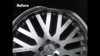 Kahn Alloys How to repair Cracked Bent amp Buckled Alloy WheelsAlloy straighteningThe Wheel Medics [upl. by Philender]