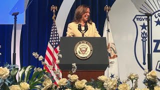 VP Kamala Harris speaks at Zeta Phi Beta Sorority Incs Grand Boulé convention I FULL SPEECH [upl. by Neelhtak]