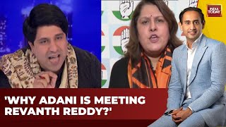 Congress Supriya Shrinate amp BJPs Shehzad Poonawalla Get Into A Heated Debate  Rajdeep Sardesai [upl. by Annij533]