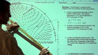 Henssges Nomogram More Examples [upl. by Ahtivak]