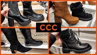 CCC NOWA KOLEKCJA JESIEŃ  ZIMA❤️ BOTKI KOZAKI SUPER CENY❗️❗️ new shoes ccc hit [upl. by Yoho]