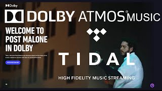 Tidal Dolby Atmos Music Setup [upl. by Diahann]