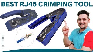 Best Crimping tool for Cat6 ethernet cable  How to make RJ45 Connector for Cat6 wire  Vcelink [upl. by Marna]