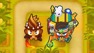 Is 2 Tower CHIMPS Possible WITHOUT Harvesting Bloons TD 6 [upl. by Bunder]