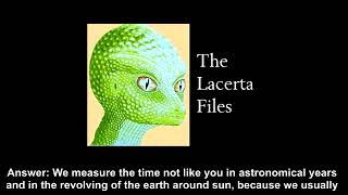 Interview with a Reptilian Lacerta [upl. by Illom742]