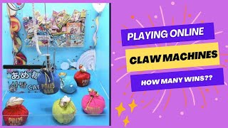 Playing Online Claw Machines [upl. by Nrublim543]