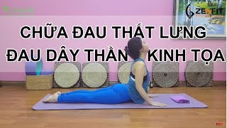 Yoga chữa bệnh đau thắt lưng đau dây thần kinh tọa Tập 1 Nguyễn Hiếu Yoga [upl. by Demetris144]