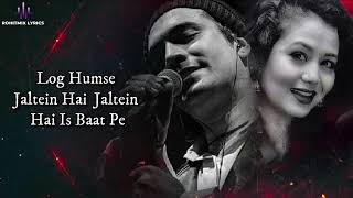 Taaron Ke Shehar LYRICS Jubin Nautiyal Neha Kakkar Sunny Kaushal Jaani Arvindr Khaira [upl. by Heyes837]