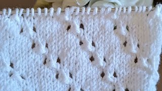 💞Oldukça Kolay Örmesi Çok Zevkli Çabuk İlerleyen İki Şiş Örgü Model Anlatımı 💞knittin crochet 💞 [upl. by Norehs]