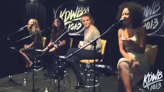 Little Mix Wings Live in the KDWB Skyroom [upl. by Helsie]