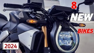 08 NEW UPCOMING BIKES IN INDIA 2024  8 UPCOMING BIKES 2024 [upl. by Addam395]