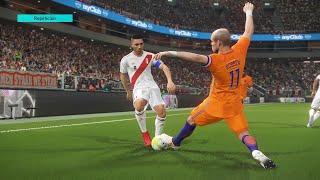 PERÚ VS HOLANDA  PARTIDO AMISTOSO MUNDIAL RUSIA 2018 SIMULACIÓN [upl. by Mattie]