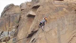 ESCALADA EN TANDIL  CIMA [upl. by Ynnij]