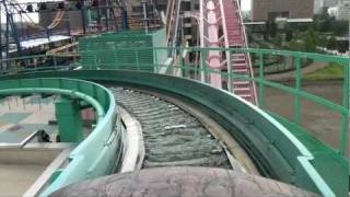 Kraken Roller Coaster Front amp Back Seat POV SeaWorld Orlando [upl. by Hamish]