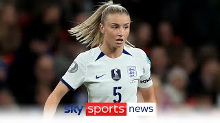 Leah Williamson returns to the England squad [upl. by Rodmun]