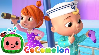 Row Row Row Your Boat Sea Adventure Edition ⛵  CoComelon Nursery Rhymes amp Kids Songs [upl. by Cran663]