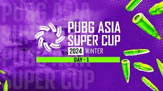 PUBG Asia Super Cup Winter  Group Stage Day 1 [upl. by Sidra321]