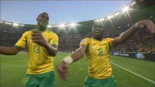 South AfricaMexico Macarena goal celebration Tshabalala [upl. by Annahsit196]