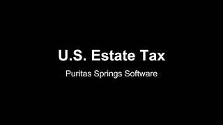 US Estate Tax Application [upl. by Rosemary]