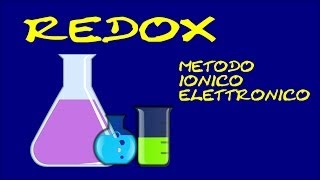 Bilanciamento di una redox mediante il metodo ionico elettronico  Video Scienze a Scuola [upl. by Dagmar]