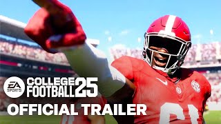 EA Sports College Football 25  Official Reveal Trailer [upl. by Cirred202]