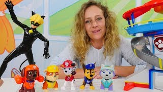 Die Wunderbox  Spielspaß mit der Paw Patrol  Wo sind denn die Mitglieder des Rettungsteams [upl. by Markson]