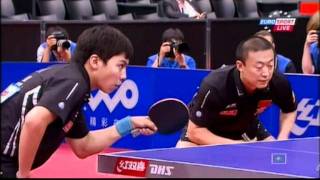 FINAL TWO MAN Ma Long amp Xu Xin vs Chen Qi amp MALin [upl. by Nakasuji]