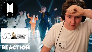 Musician Reacts to BTS  Dynamite Grammys 2021 Performance Live [upl. by Anigroeg]