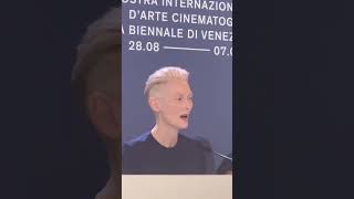 Tilda Swinton on Her Relationship to Death at Venice Film Festival Press Conference [upl. by Keeler879]